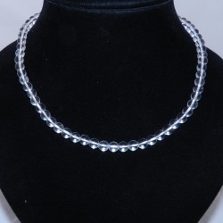  D10мм хэмжээтэй Бөмбөлөг хэлбэртэй, тунгалаг өнгийн болор чулуун зүүлт. 