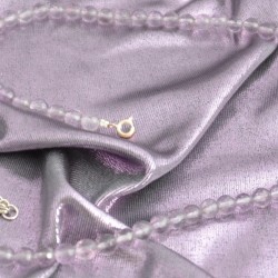 D6.5мм хэмжээтэй Бөмбөлөг хэлбэртэй, тунгалаг өнгийн болор чулуун зүүлт. 