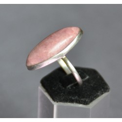 Ягаан өнгийн родонит чулуун шигтгээтэй бөгж