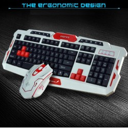 CityForm HK8100 Wireless Multimedia Gaming Keyboard + 2.4GHz 6 Buttons Mouse-ны Хос