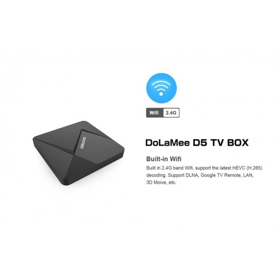 Энгийн телевизорыг Ухаалаг телевизор болгогч DOLAMEE D5 Smart Set Top Box Android 5.1 4K Mini PC Internet WIFI HDMI 2.0 LAN