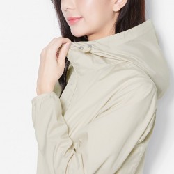 Эмэгтэй, UV-Нарны хэт ягаан туяаны хамтгаалалттай, нимгэн, хөнгөн, ус болон салхи нэвтрүүлдэггүй куртик 