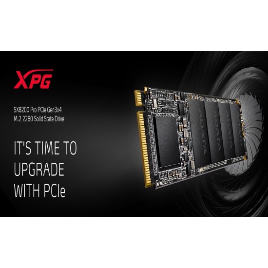 SSD ADTA XPG SX6000 Lite 512GB Gen3 M.2 2280 NVMe 1.3 R/W up to 1800/1200MB/s 